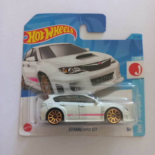 Hot Wheels [HW J-Imports] Subaru WRX STI (White)