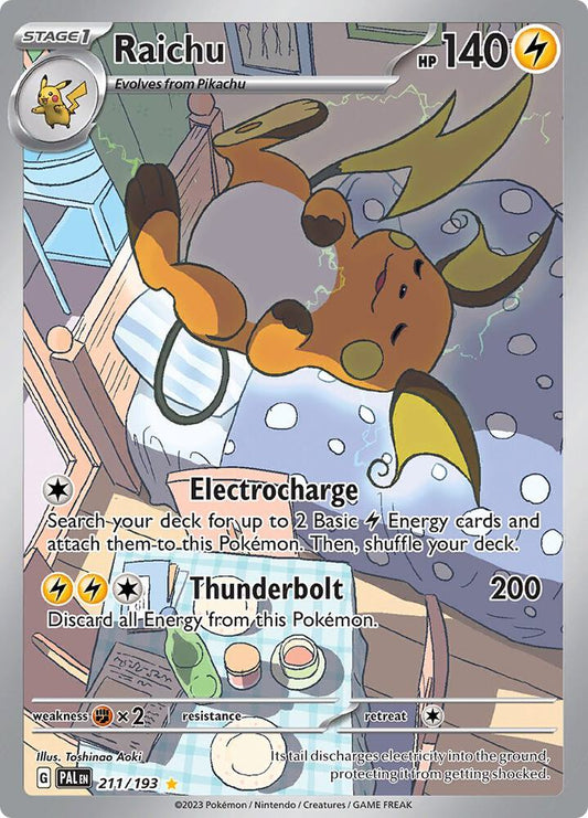 Raichu - SV02: Paldea Evolved (PAL) 211/193 / Illustration Rare