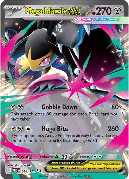Mega Mawile ex - ME01: Mega Evolution (MEG) 094/132 / Double Rare