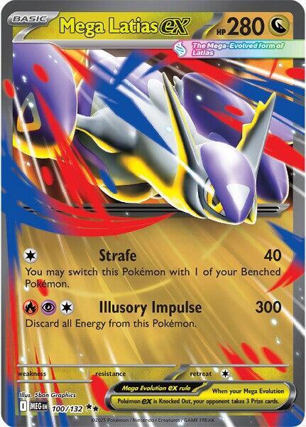 Mega Latias ex - ME01: Mega Evolution (MEG) 100/132 / Double Rare