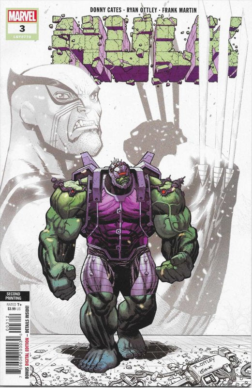 Hulk (7th Series) #3 (2nd Printing) VF/NM